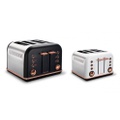 [모피리처드] Morphy Richards Accents Rose Gold 4 Slices Toaster 00681