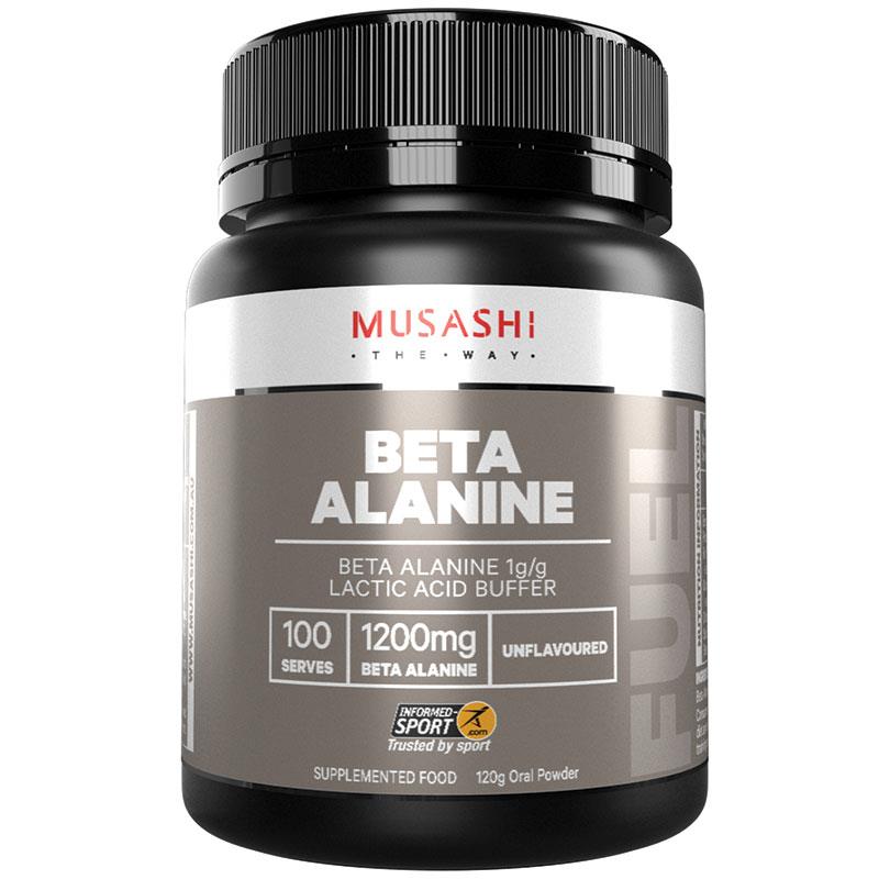 [무사시] 베타 알라닌 120g Musashi Beta Alanine Unflavoured 120g