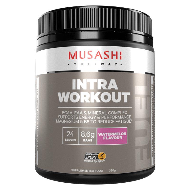 [무사시] 인트라 워크아웃 워터멜론맛 350g Musashi Intra Workout Watermelon 350g