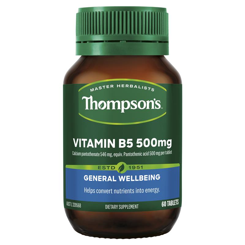 [톰슨스] 비타민 B5 500mg 60정