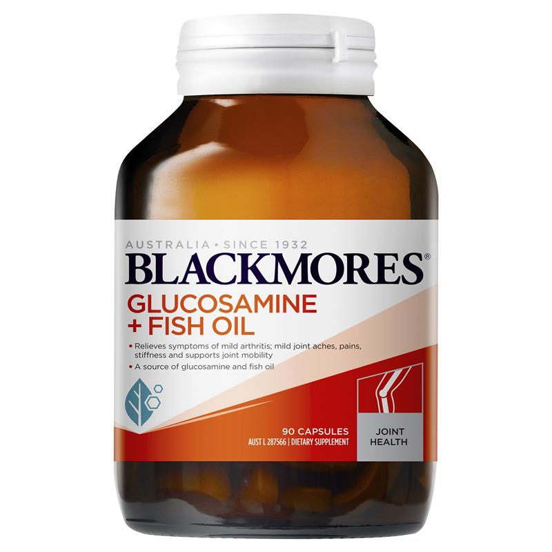 [블랙모어스] 글루코사민 + 피쉬오일 90캡슐