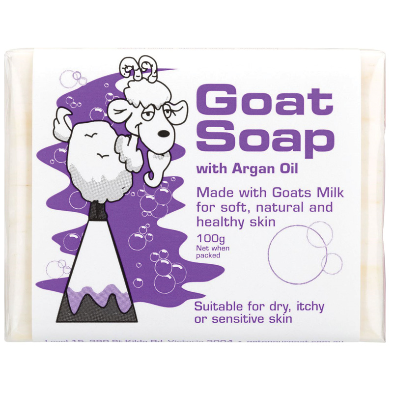 Goat Soap With Argan Oil 100g [고트솝]고트밀크비누 / 아르간 오일 / 산양유 비누100g