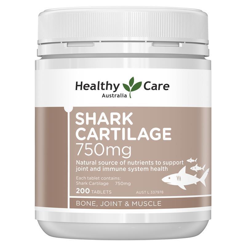 Shark Cartlidge [헬시케어] 상어연골 750mg 200캡슐