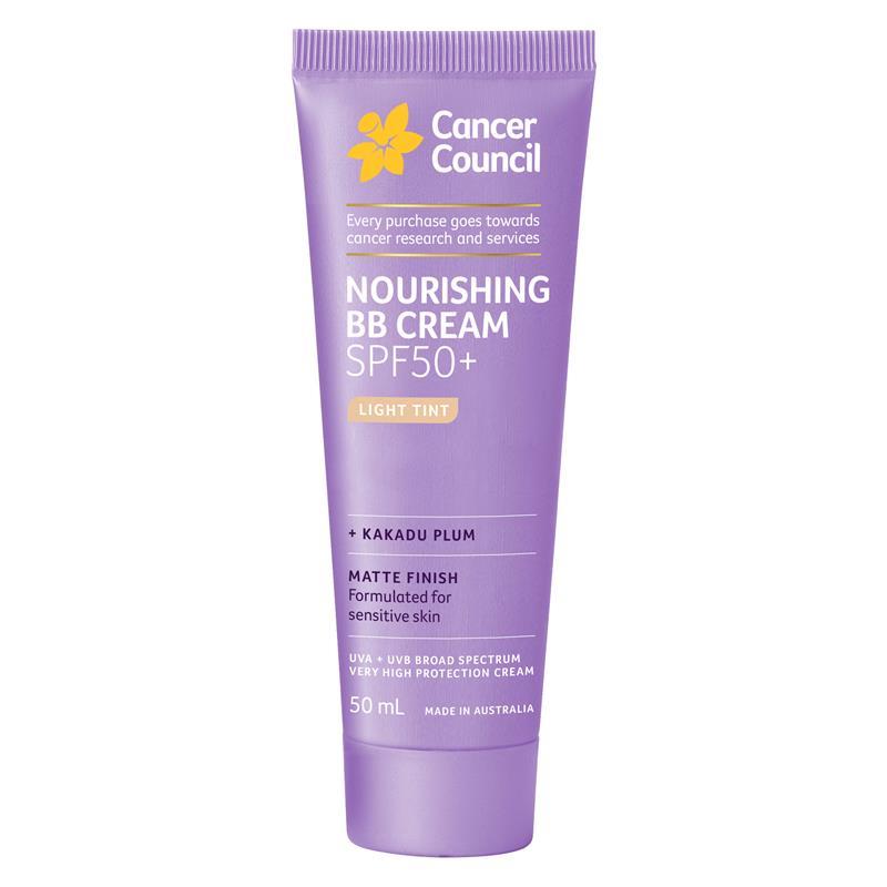 [캔서카운슬] 너리싱 BB 크림 SPF50+ 라이트 틴트 with 카카두플럼 50ml