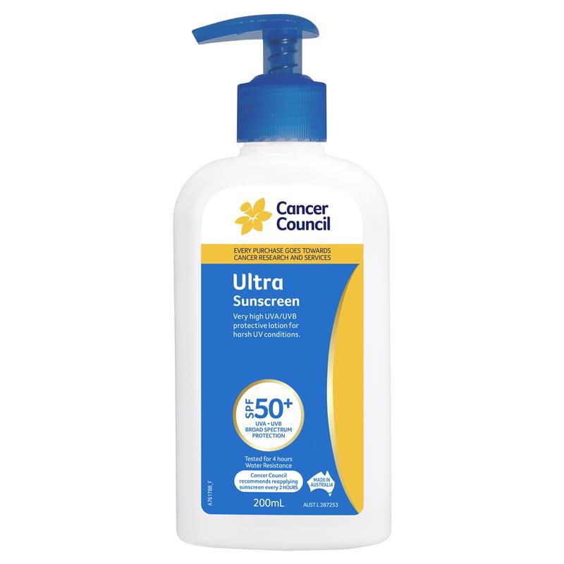 [캔서카운슬] 울트라 썬크림 SPF50+ 200ml 펌프