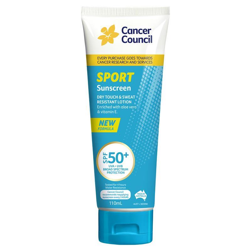 [캔서카운슬] 스포츠 썬크림 SPF50+ 110ml 튜브