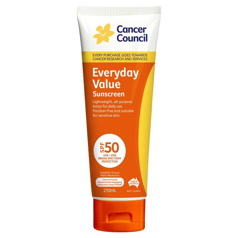 [캔서카운슬] 에브리데이 썬크림 SPF50+ 250ml 튜브